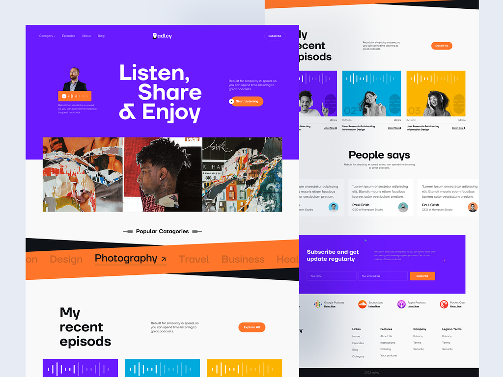 Mhal Studio website project